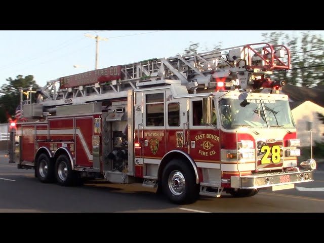 Toms River East Dover Fire Company Ladder 2865 Responding 7-24-23
