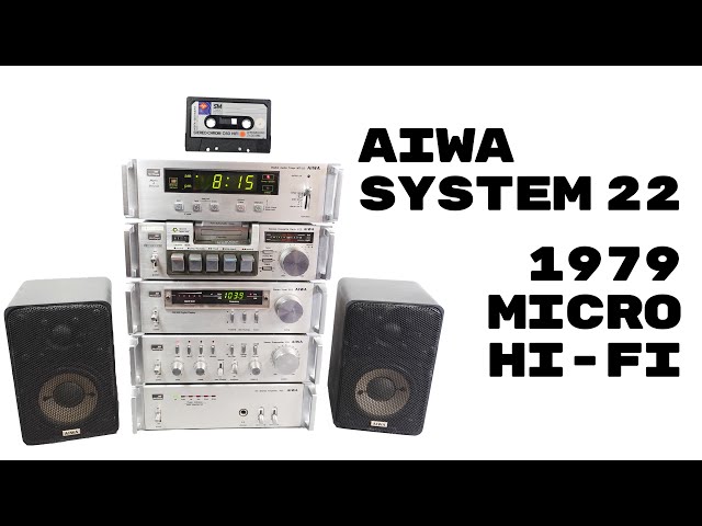 AIWA SYSTEM 22 -  Micro HiFi from 1979