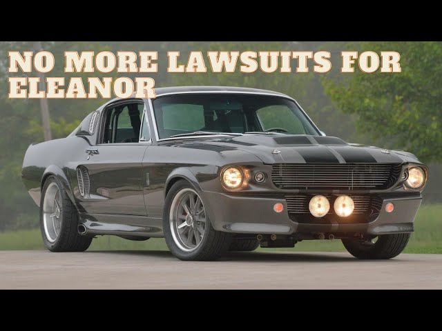 Shelby's lawsuit means Freedom for Eleanor Owners!