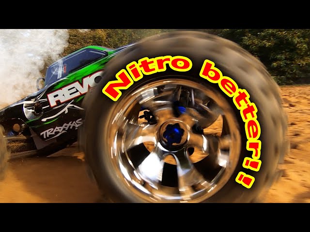We made this nitro RC Car BETTER than electric