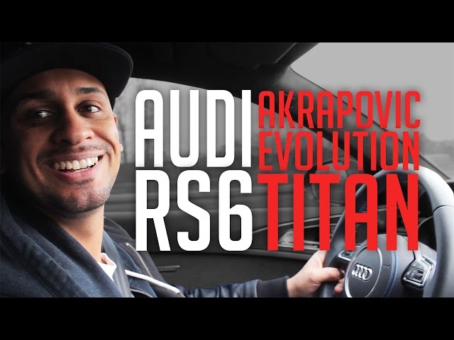JP Performance - Audi RS 6 C7 | Akrapovič Evolution Titan Klappenabgasanlage