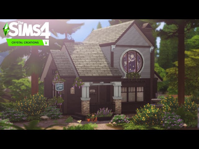 The Jeweler`s Cottage 💍 Crystal Creations  | THE SIMS 4 | Stop Motion