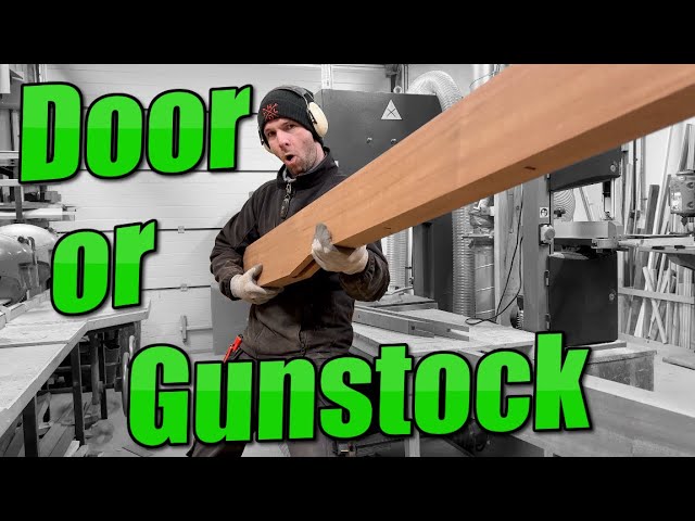 Door Making - Part 2 GunStock Stiles, Morticing and Glazing Bars
