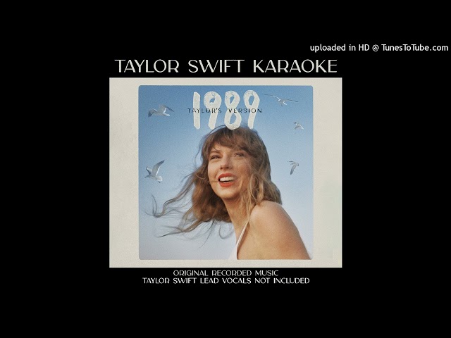Taylor Swift - I Know Places (Taylor's Version) [Instrumental With Background Vocals]