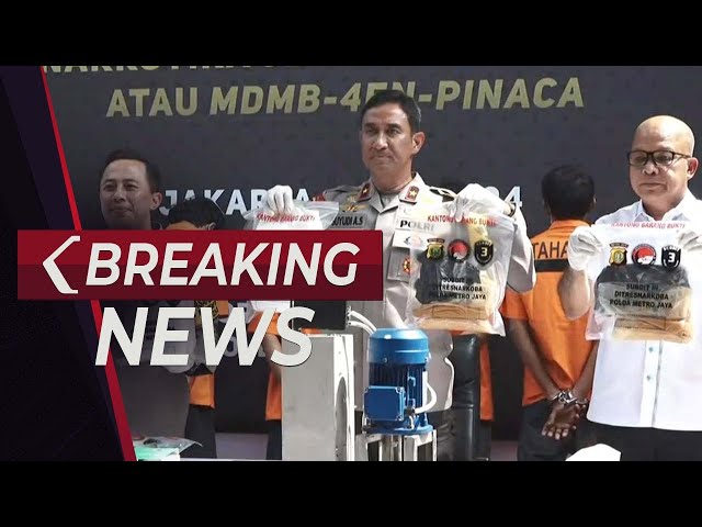 BREAKING NEWS - Kapolda Metro Jaya Update Kasus Tindak Pidana Laboratorium Clandestine Narkotika