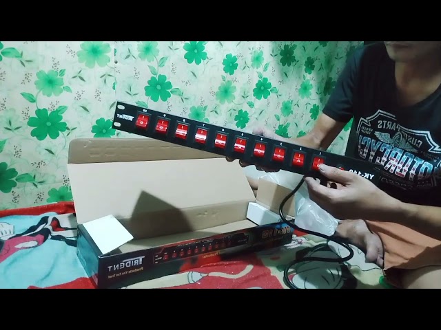 Unboxing Trident YK-110 10 channel power switch controller