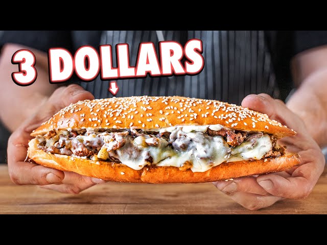 The $3 Philly Cheesesteak | But Cheaper