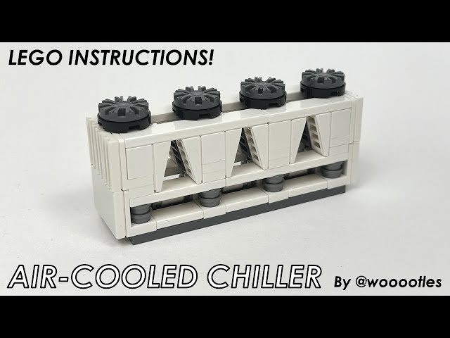 LEGO MOC with Tutorial: Air-Cooled Chiller