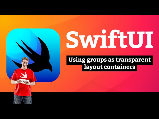 Using groups as transparent layout containers – SnowSeeker SwiftUI Tutorial 3/12