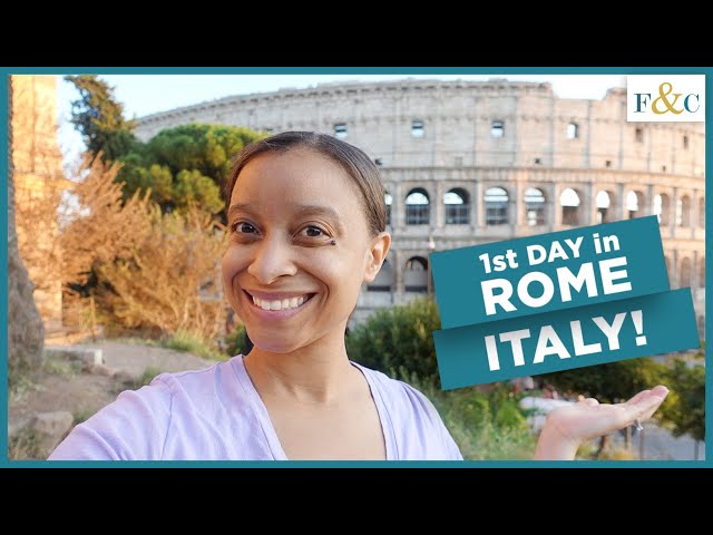 First Time Visiting ROME Italy! | Getting Around, eBikes, Sightseeing & Pizza | Frolic & Courage