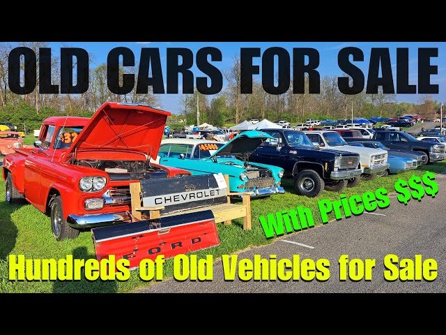 Looking for Gems in a HUGE Car Show with HUNDREDS of Old Cars for Sale | Carlisle Car Corral 2024