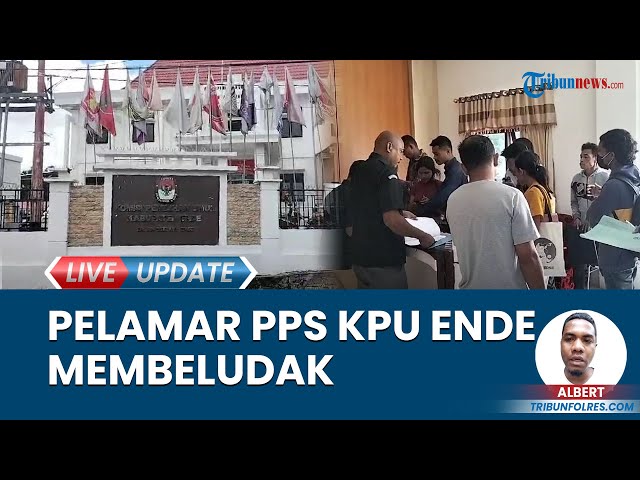 KPU Ende hanya Butuh 843 Anggota PPS untuk Pilkada 2024, Pelamar Sudah Mencapai 1027 Orang