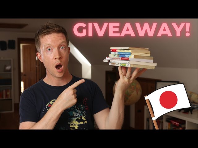 Giving away my 7 favourite Japanese books - LIVE!