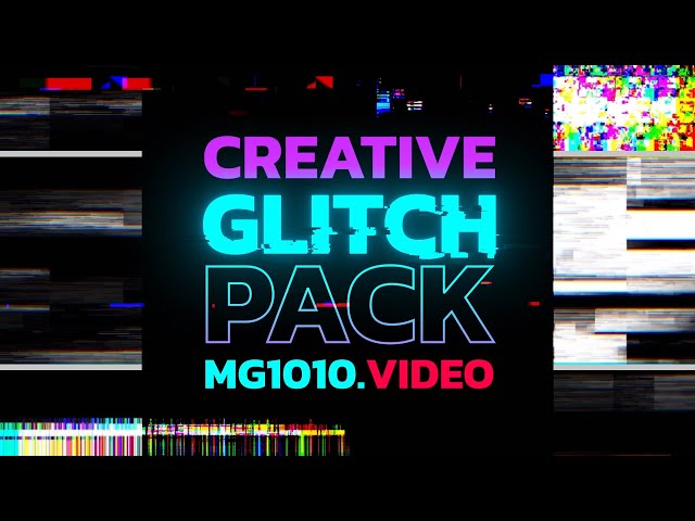 Overlays Glitch Video Pack | Background | VFX | Free Download Version Include