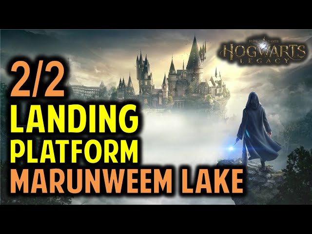 Marunweem Lake Landing Platforms Location | Hogwarts Legacy
