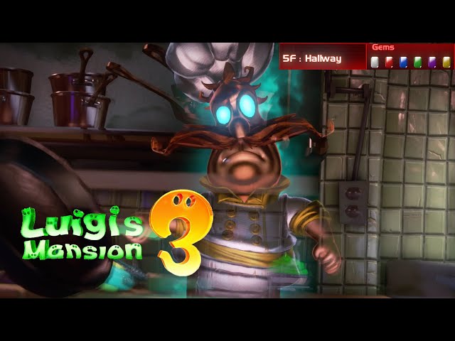 Luigi's Mansion 3 Floor 2 Walkthrough Gems & Boss Ep 03