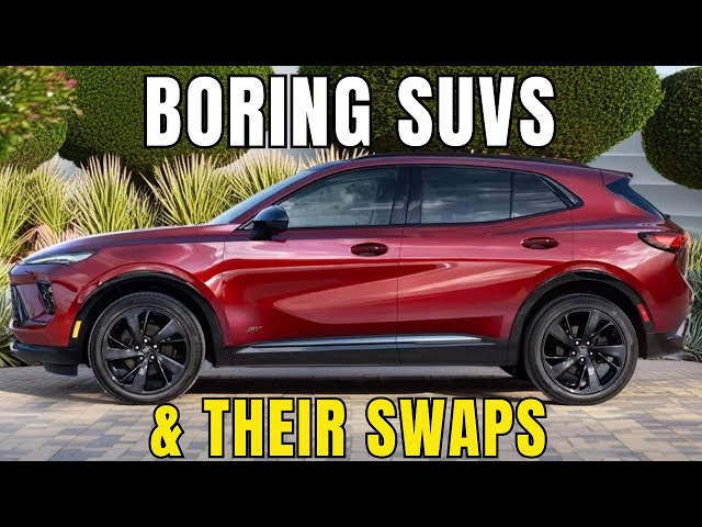 10 SUVs That Are BORING To Drive & BETTER Replacements