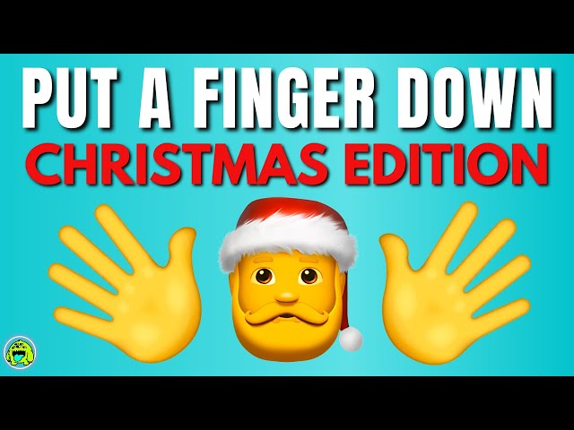 Put A Finger Down Christmas Edition | Christmas Quiz
