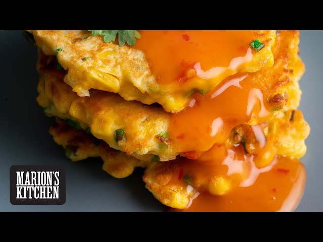 4-Ingredient Corn Fritters - Marion's Kitchen