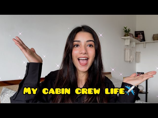 I am going to become *A CABIN CREW* again!! 😍✈️