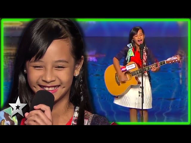 Cute Kid Has a BIG Voice! | Kids Got Talent