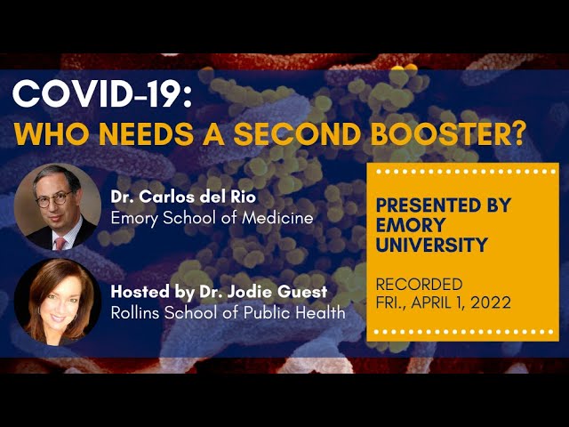 Covid-19: Who needs a second booster?