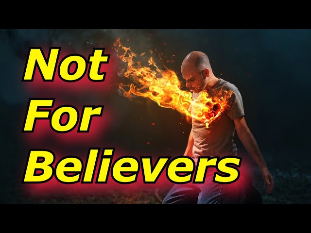 The Baptism of Fire is NOT for Believers - And Mark Hemans