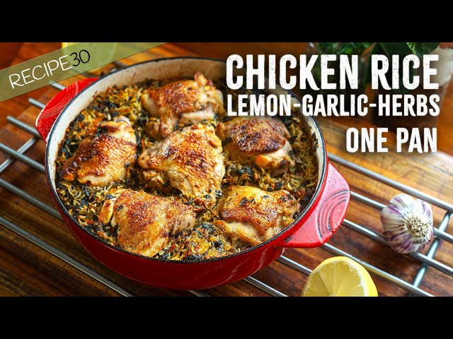 Mediterranean Chicken and Rice: One-Pan Delight