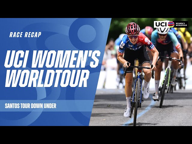 Santos Tour Down Under Race Recap | 2024 UCI Women's WorldTour
