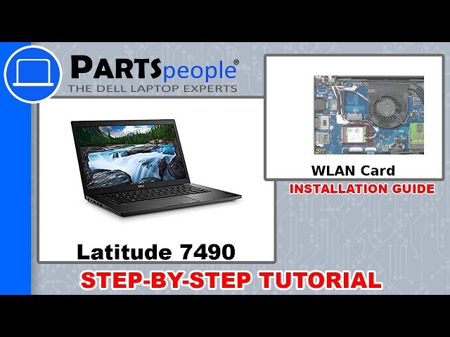 Dell Latitude 7490 (P73G002) WLAN Card How-To Video Tutorial