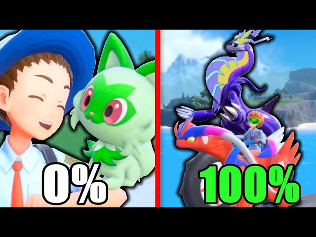 I 100%'d Pokemon Scarlet and Violet, Here's What Happened