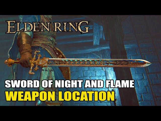 Elden Ring - Sword of Night and Flame Weapon Location