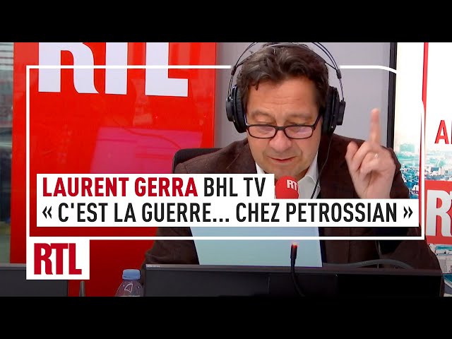 Laurent Gerra : "BHL TV, c'est la guerre... chez Petrossian"