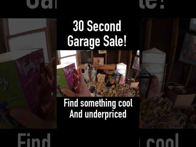30 Second Garage Sale