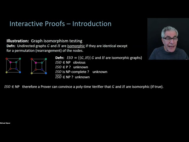 25. Interactive Proof Systems, IP