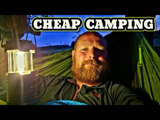 You can DO it on a BUDGET !! ( HAMMOCK CAMPING )