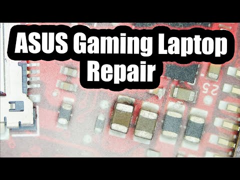 Asus Gaming Laptop Motherboard Repair Using Thermal Camera and Atomizer - We need a bigger place.
