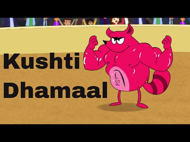 Kushti Dhamaal Ep 33 Pyaar Mohabbat Happy Lucky Indian Indian  Cartoon Show