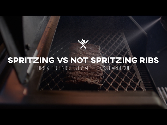 Spritzing vs Not Spritzing Ribs | Tips & Techniques by All Things Barbecue
