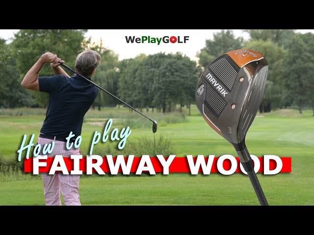 How to hit your fairway wood off the tee and off the ground - A golf lesson