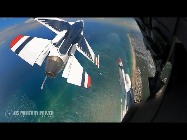USAF Thunderbirds Cockpit Footage #shorts