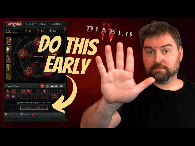 5 Things I Wish Had Known About SEASON 2's VAMPIRIC POWERS (Diablo 4)