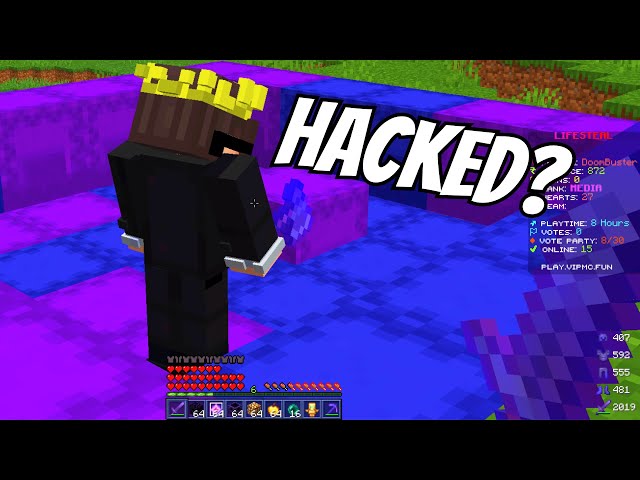 How I Hacked this Deadliest Player account in this Public Lifesteal Smp...