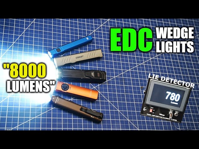 "Wedge" Lights are a Thing Now? Olight, Streamlight, Coast & More