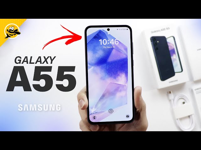 Samsung Galaxy A55 5G (Awesome Navy) - Unboxing & First Review!