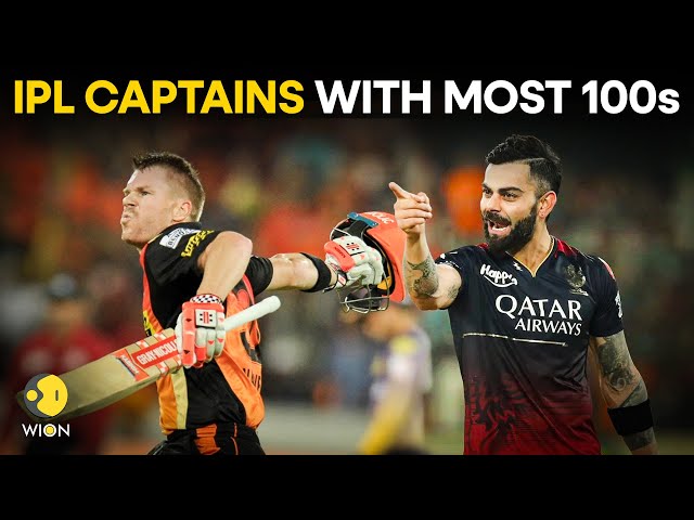 IPL captains with most 100s | WION Originals