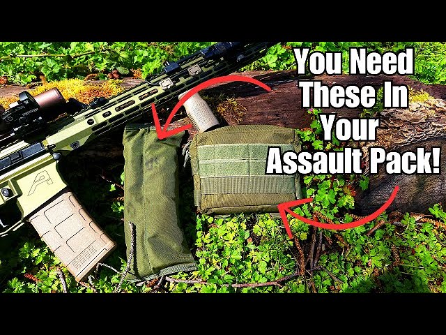 Two CRITICAL Pieces Of Kit For Your ASSAULT PACK!
