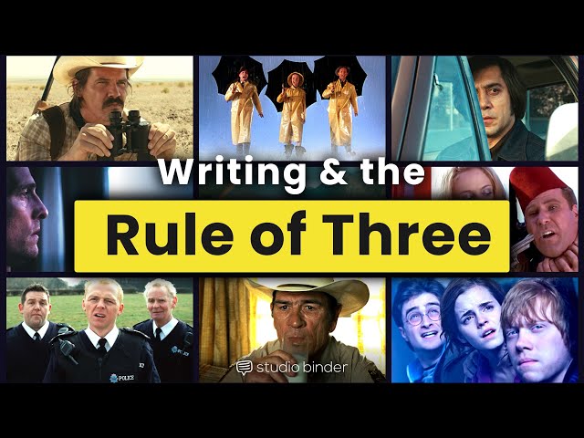 The Rule of 3 Explained — Why Three is Key to Comedy, Storytelling, and Character