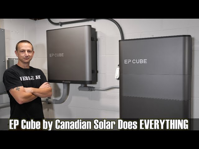 Installing the EP Cube by Canadian Solar All in One System!! ON SALE!!