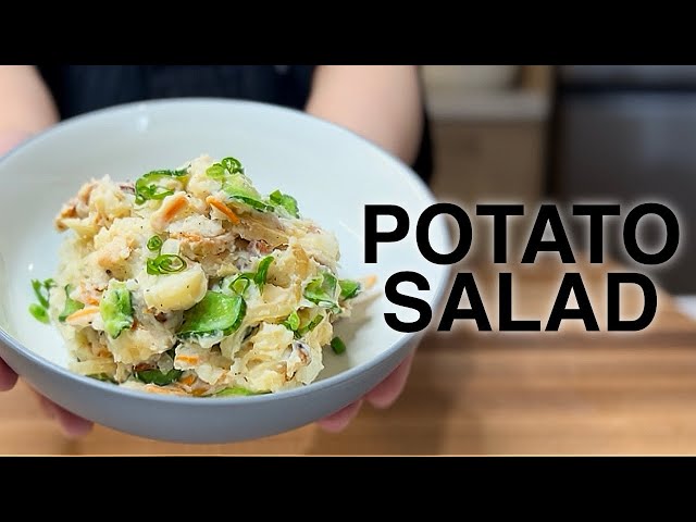 Potato Salad! With Cucumber!? Delicious!!